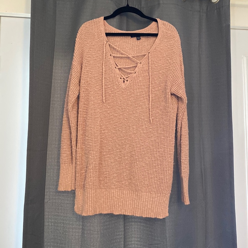American eagle knitted sweater.